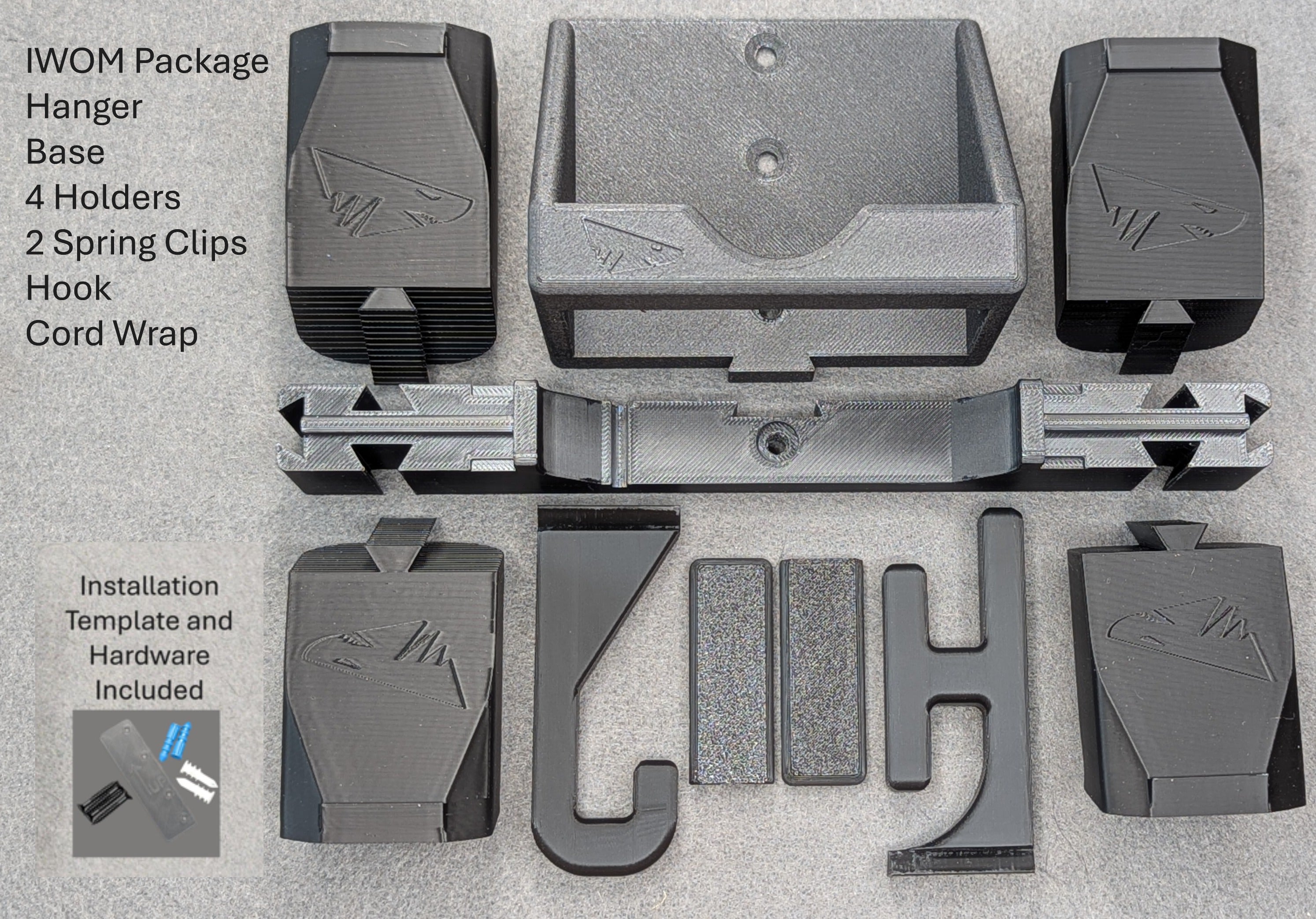 Remora Mounts WM - Shark IW Series Vacuum OM Package